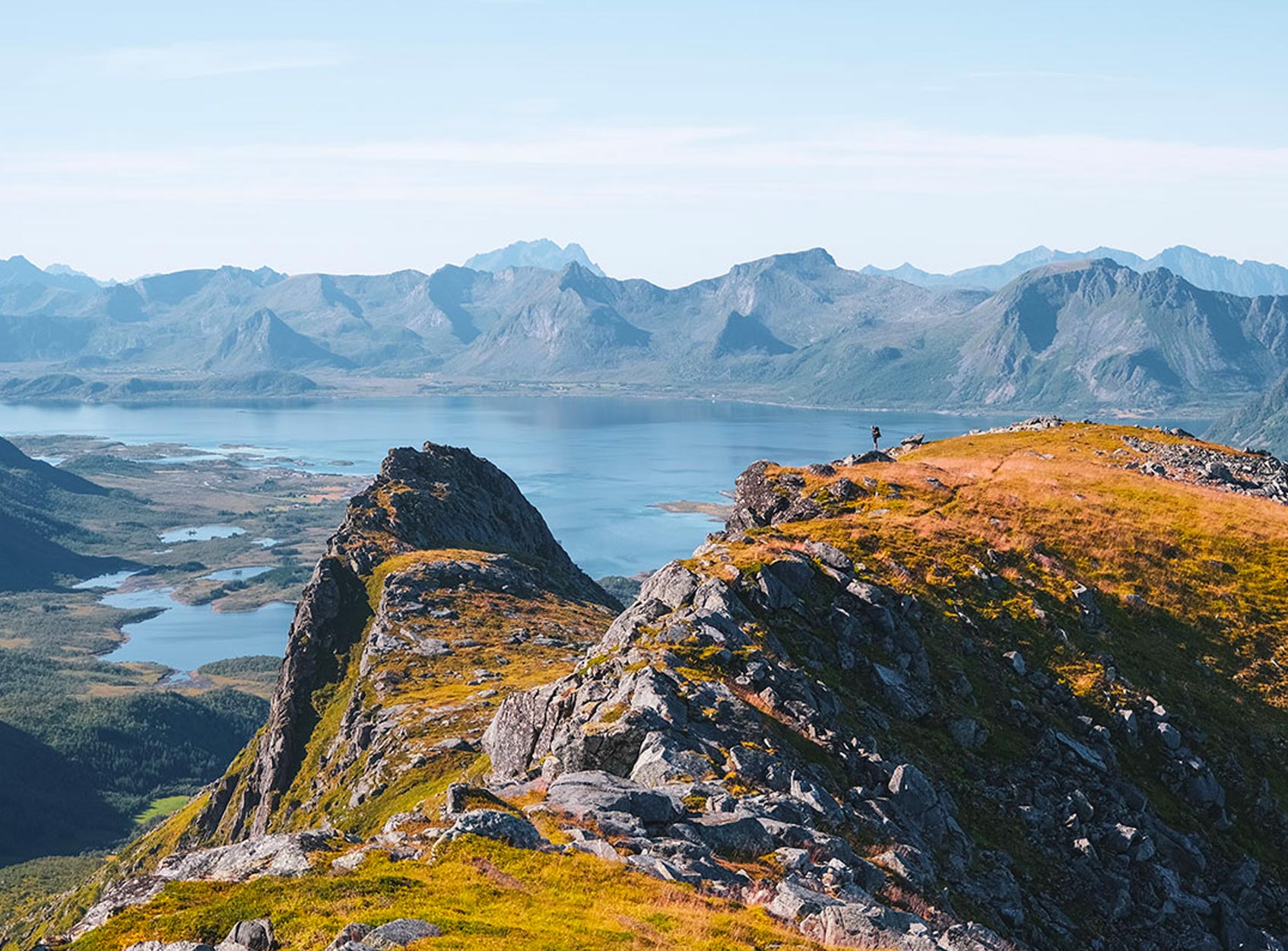 Trek Aventure La grande traversée des Lofoten en refuges traditionnels